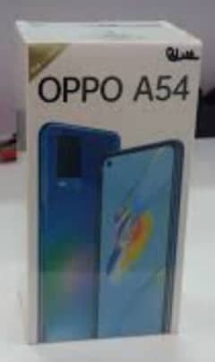 oppo a54 @4_128 no open no repair 26000 with box