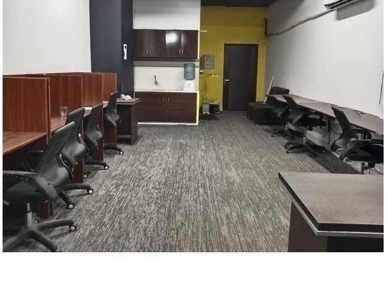 Fully furnish office Area 600 Square Feet Office Available For Rent Real Pictures In Main Boulevard Road Gulberg 3 Lahore 3