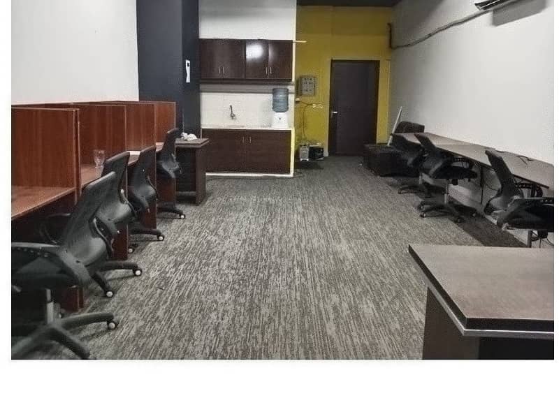 Fully furnish office Area 600 Square Feet Office Available For Rent Real Pictures In Main Boulevard Road Gulberg 3 Lahore 4