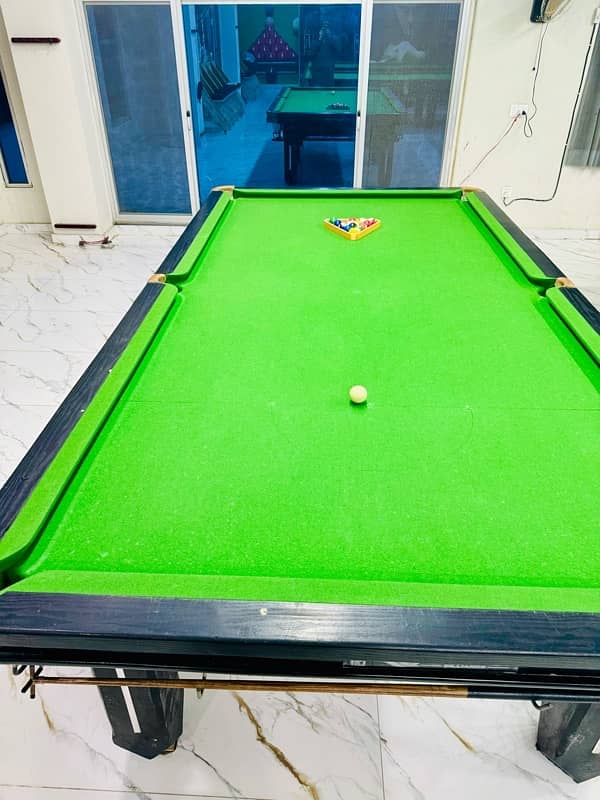 Snooker Club tables with full setup for sale in good condition 1