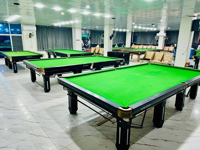 Snooker Club tables with full setup for sale in good condition 2