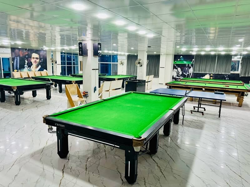 Snooker Club tables with full setup for sale in good condition 7