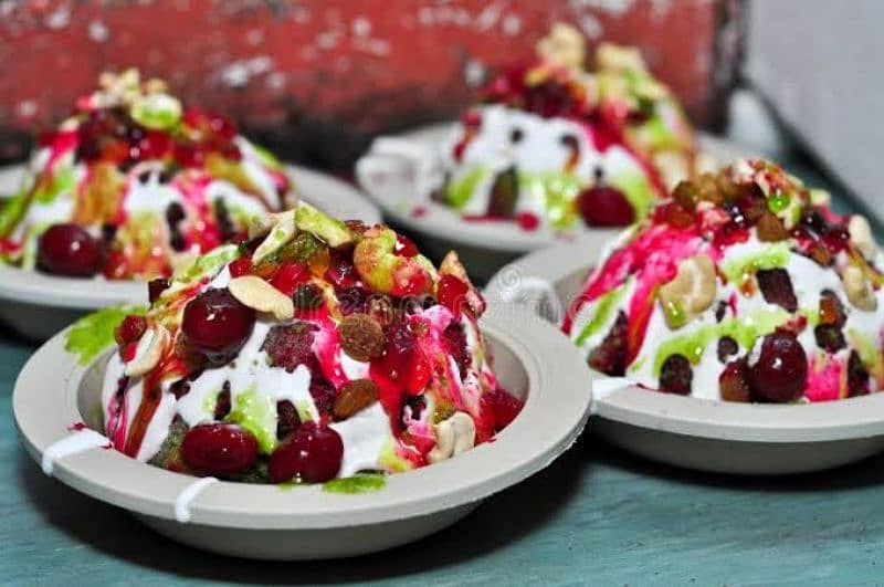 ice cream fruit chaat 03283564165 2