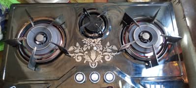 Luxurious Gas Hob with three burners