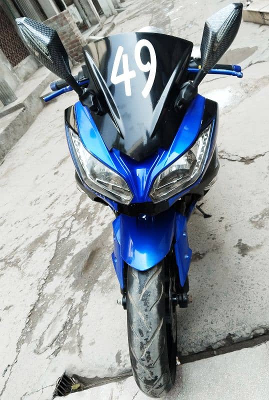 Kawasaki ninja Modle 19 Lahore num 2