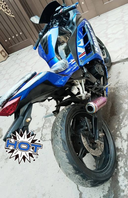 Kawasaki ninja Modle 19 Lahore num 3