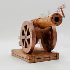 Handcrafted Wooden Cannon Model – A Timeless Piece of Art and History
                                title=