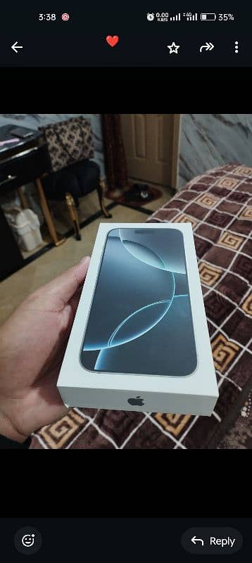 i phone 16 pro max Factor unlock 256gb white TTNM 1