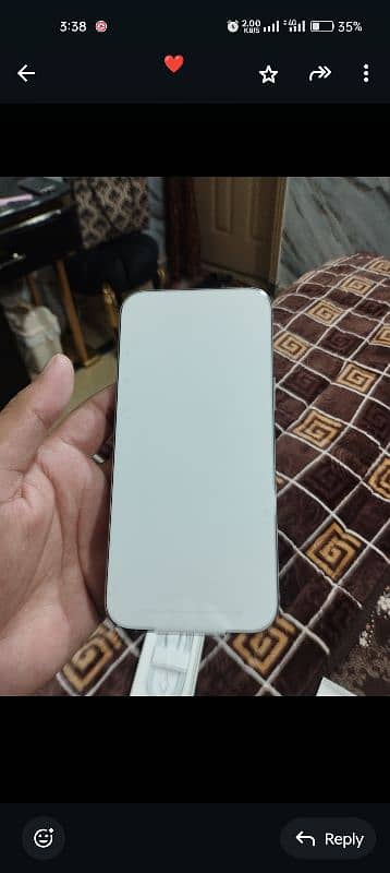 i phone 16 pro max Factor unlock 256gb white TTNM 4