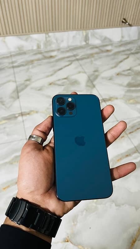 iphone 12 pro max 128 gb with box pta approved 8