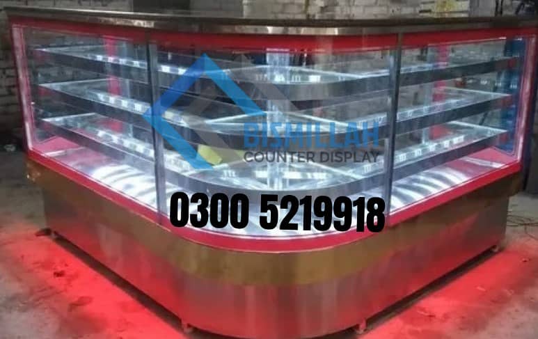 Chilled Counter , Bakery Counter , Glass Counter , Heat Counter 3