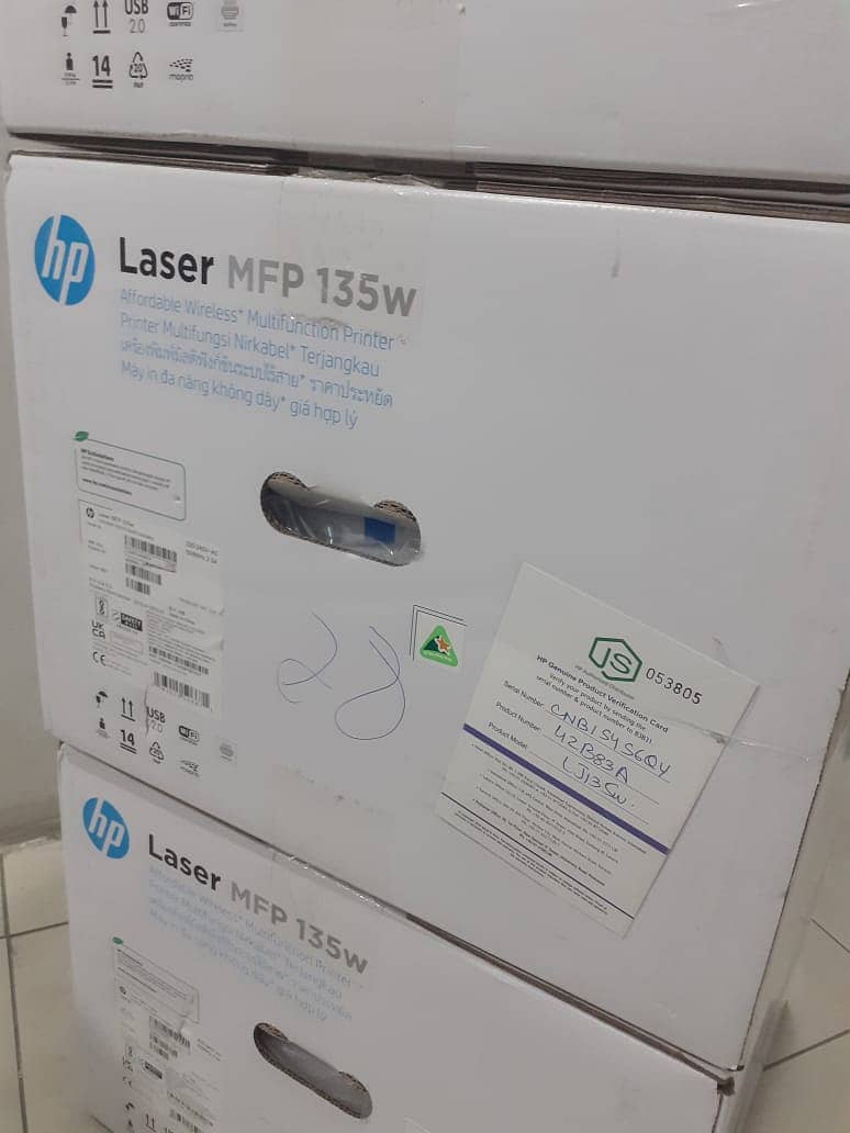 HP Laser MFP 135w Printer (4ZB83A)   * 1 Year HP Official Warranty * 1