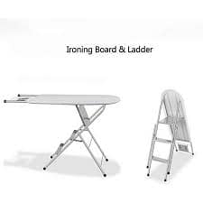 Ironing Board and Step Ladder | Garret Wade | Foldable iron Stand | 3 2