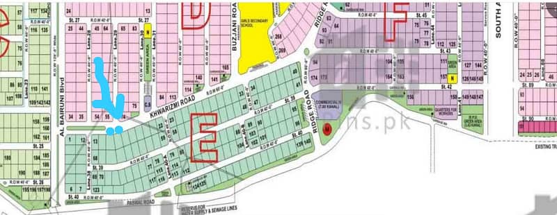 D-18 ECHS Pair Plot E-24-25, Main 60feet Khuwarzmi Road, Final 290 Both, 0