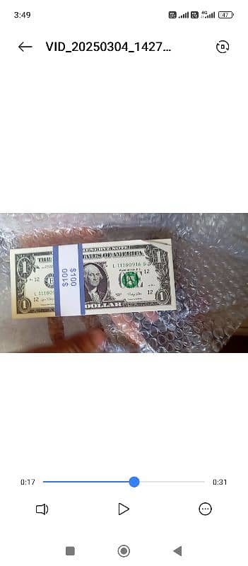 1$ stack available dollar for sale fake original dollar 1