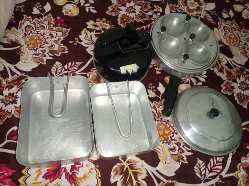 Camping/hiking portable kettle/fry pan/pots utensils 0