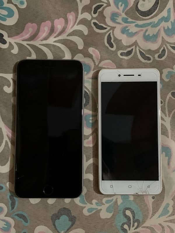 iphone 6s plus & oppo a37 1