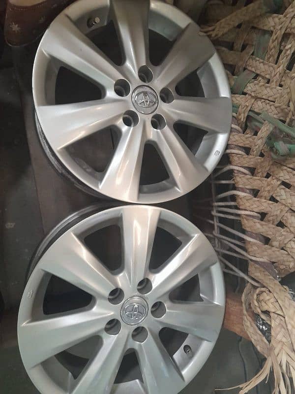 Corolla alloy rims orignale 0