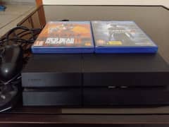 selling ps4 with two games and 500gb