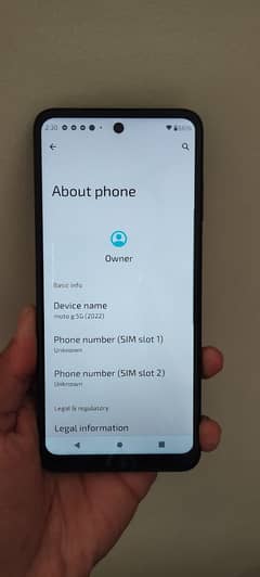 Motorola Moto G 5G 2022