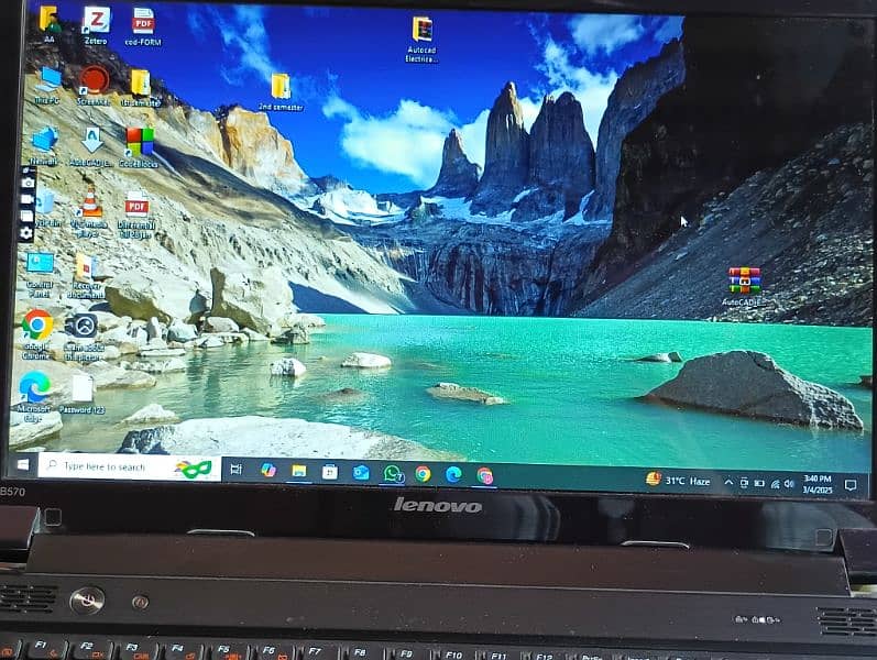 Lenovo Core i7| 2nd generation| 4 GB RAM|250 GB hard drive| 120 GB SSD 0