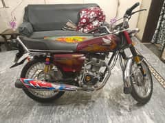 Honda 125 Red Color 2021 Model