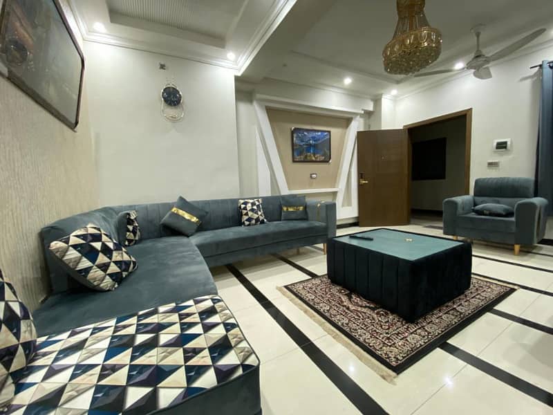 One bed fully furnished apartment available for rent in F-11 Islamabad 5