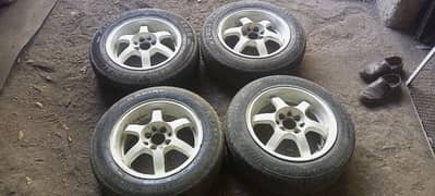 15 size & tair gud Condition Holo Rim