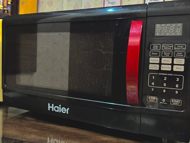 Haier 45 Liter Microwave Oven with Grill/Cooking (exchange with small 0