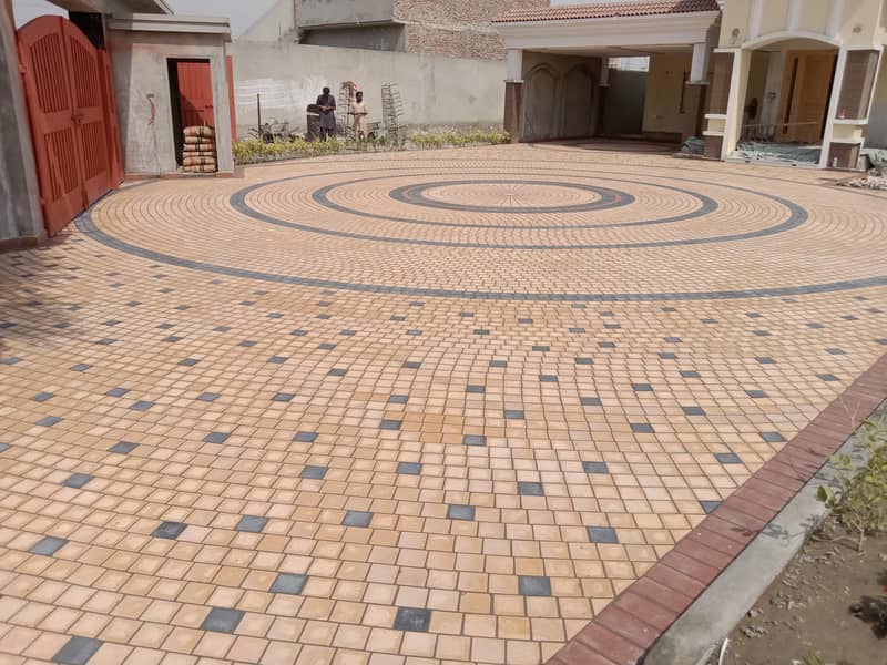 Flooring Tiles, Outdoor Molding Designs in Sialkot Construction 7