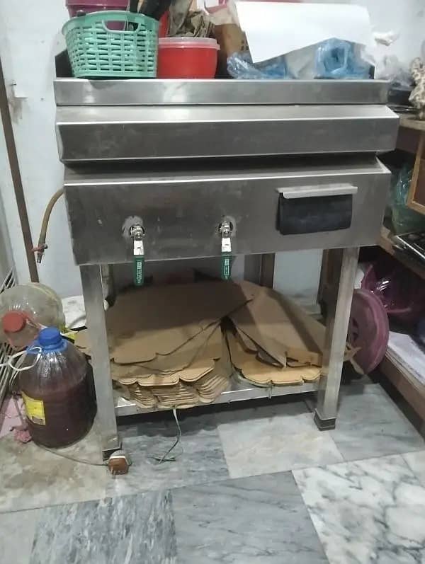 Pizza Oven  chai counter  burger counter  Fast Food complete setup 2