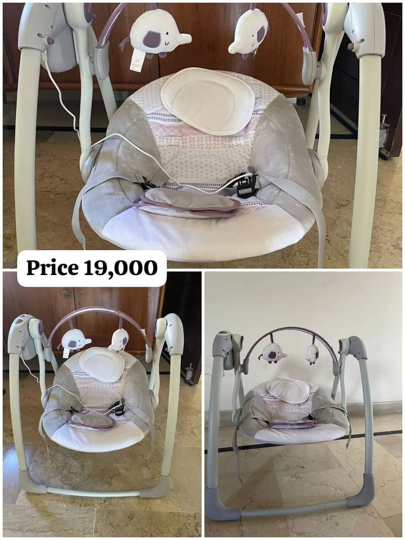 Kids Pram | Baby Stroller | Baby Swing | Electric Swing for sale 2