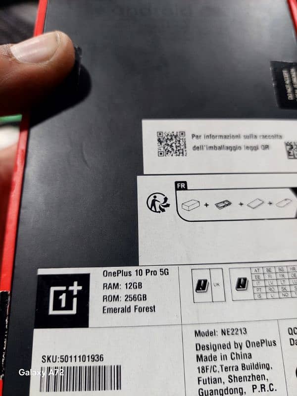 One Plus 10apro 5g Non Pta with box 11