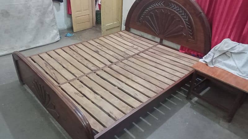 Wooden Bed 2