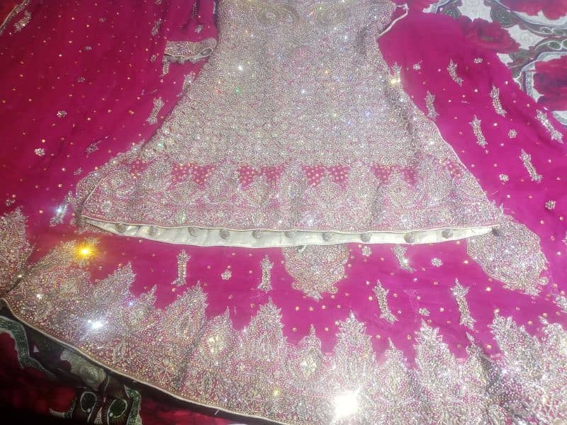 Bridle Lehnga For sale 1 Time use only what'sapp 03125880295 2