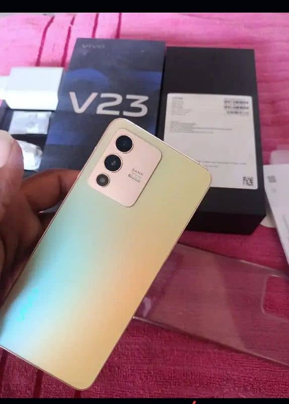 Vivo V23 5G 12+12/256  just back change original change 0