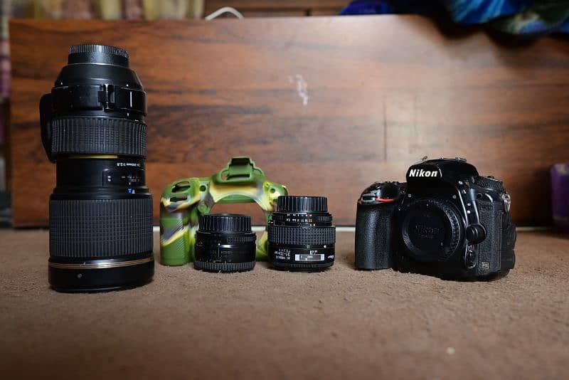 Nikon D750 with lenses 0