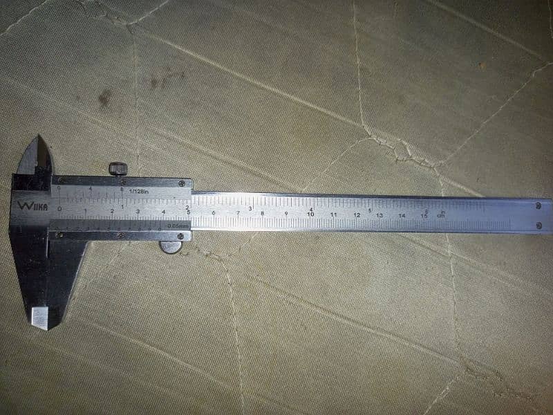 vernier caliper 0