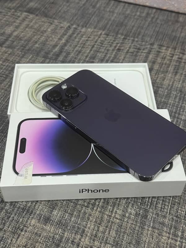 iphone 14 pro max 256gb pta approved 3