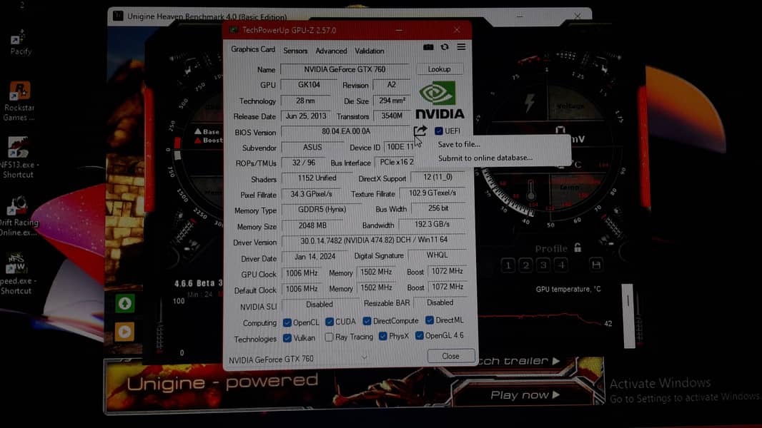 Asus Gtx 760 Direct cu-ii 7