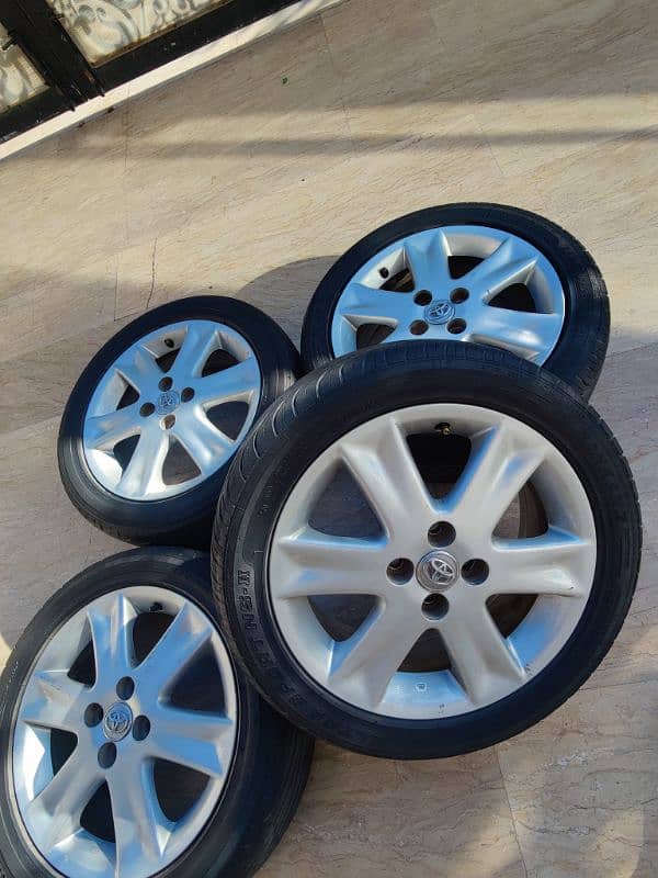 16' inches 4 nut japanese original rims 4