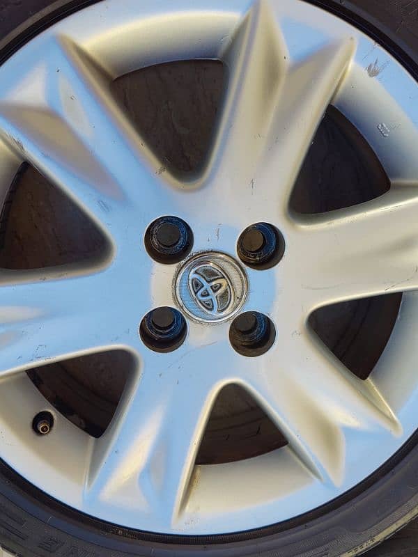 16' inches 4 nut japanese original rims 8