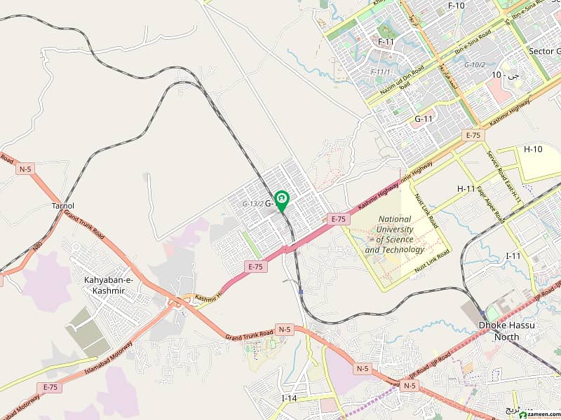 G-13/2 size 30x60 main double Proper Corner extra land plot for sale 0