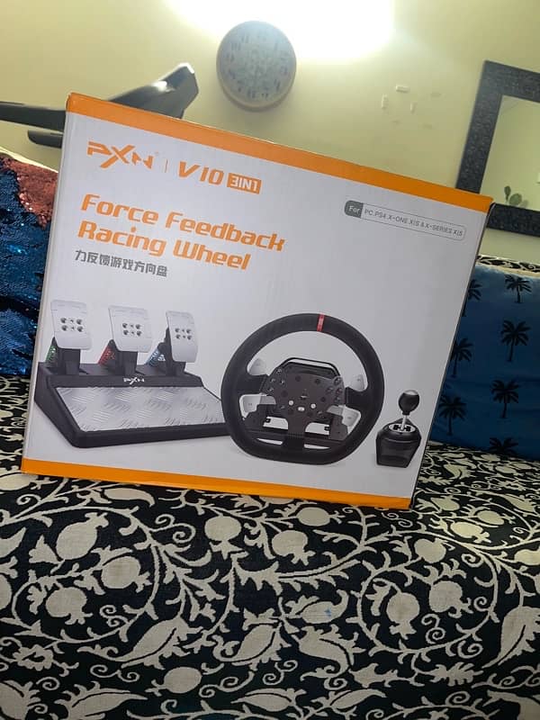 PXN V10 Force Feedback Racing Wheel 1