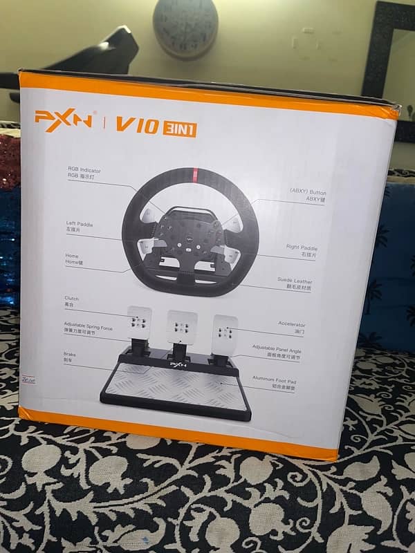 PXN V10 Force Feedback Racing Wheel 2