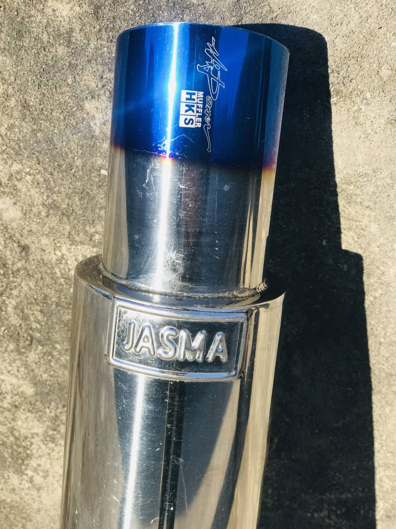 HKS origional exhaust JASMA . Large size 7