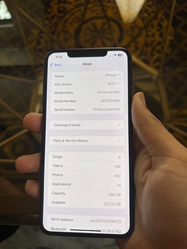 IPhone XS Max 256 Gb 6