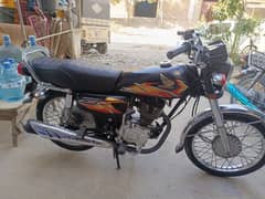 Honda 125 model 2021 clean bike