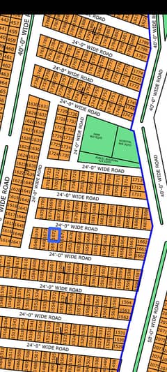 Plot 80 Sq-Yd Gold Block Extension North Town Residency Phase 1