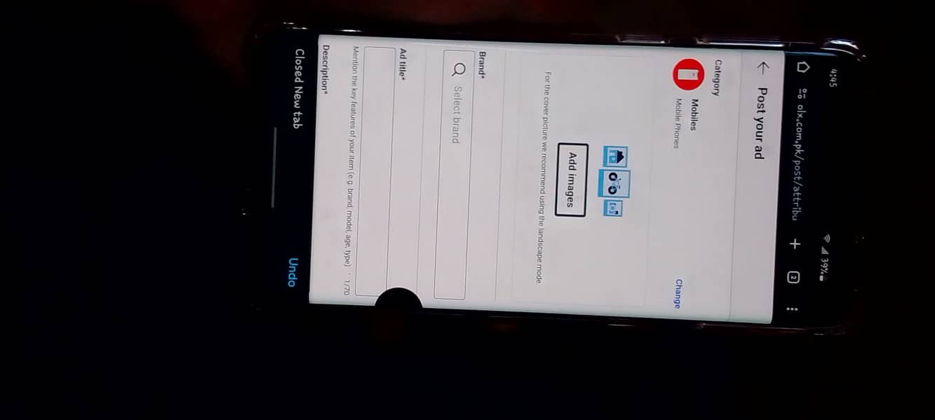 Samsung Mobile S10 for sale / exchange possible 1